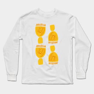 Chanukiah Burning Bright Long Sleeve T-Shirt